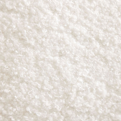 Boucle Rocking Armchair – White