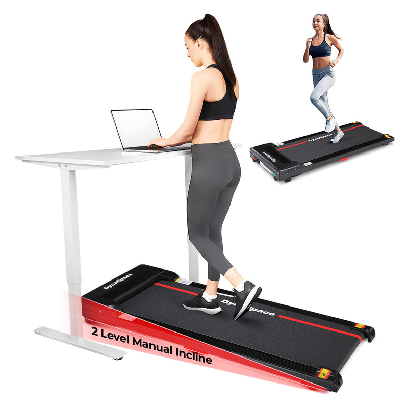 DynaSpace L3 Incline Under Desk Treadmill Walking Pad