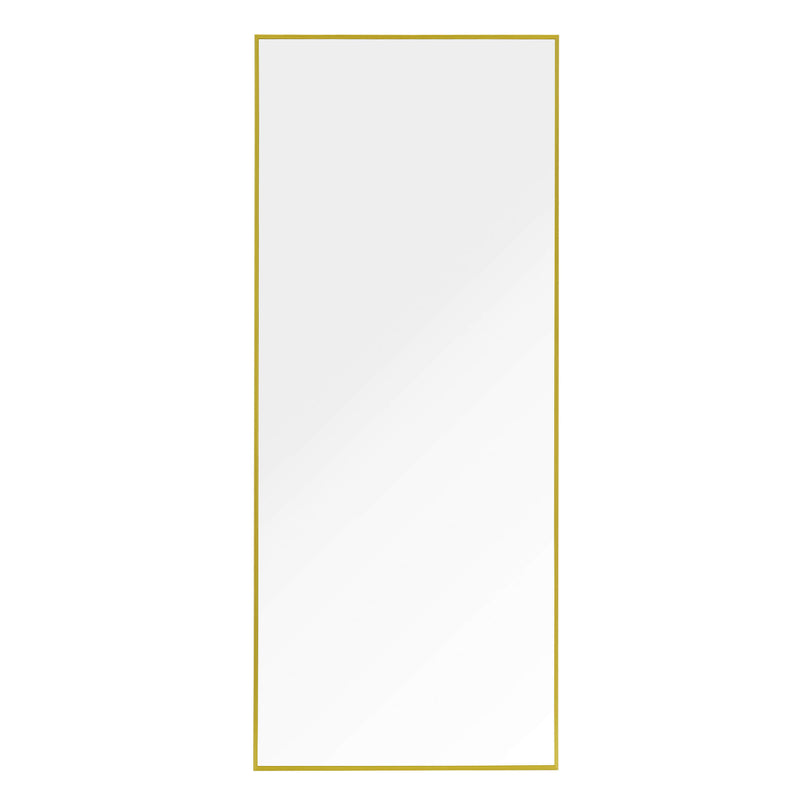 Sorelle Rectangular Full Length Standing Mirror - Gold