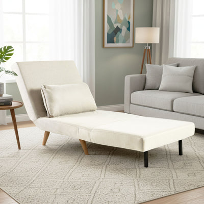 Serta Single Sofa Bed - Beige