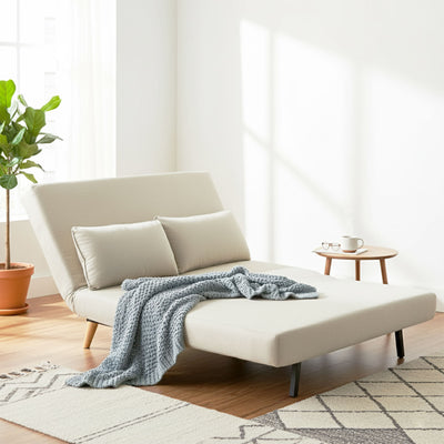 Serta 2 Seater Sofa Bed - Beige