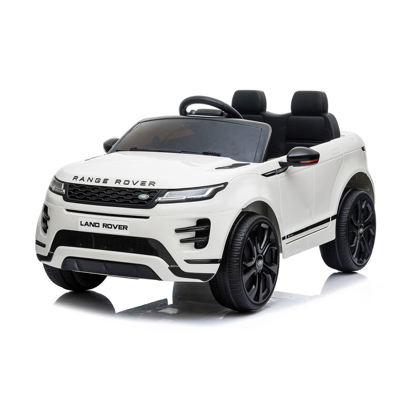 Kids Ride On SUV – Range Rover Evoque 12V Electric Car (White)