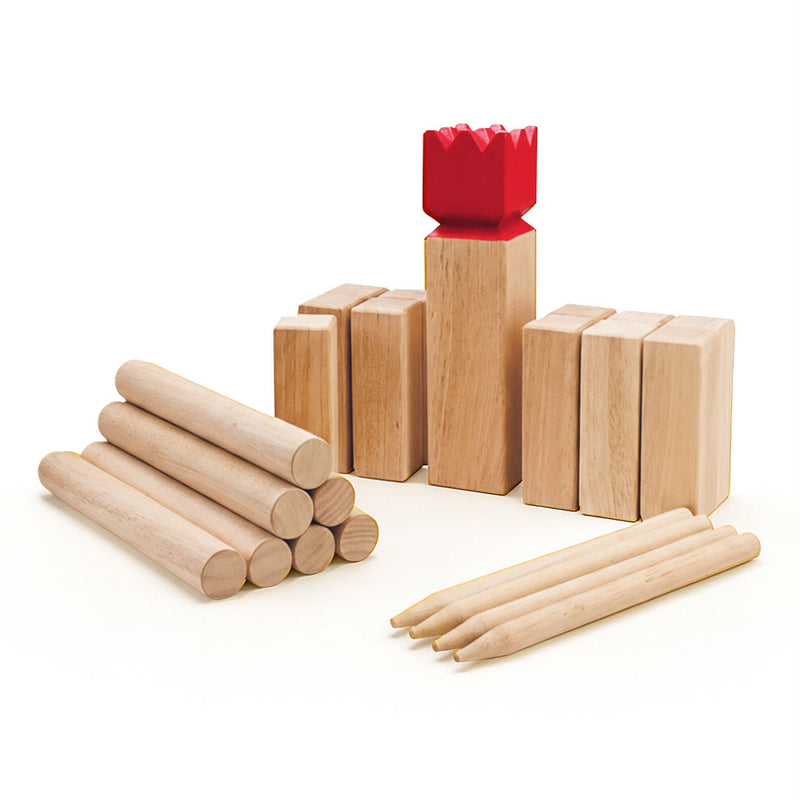 Scandi Kubb Throwing Game – Premium Wooden Set