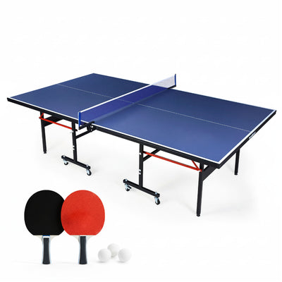DynaSpace Table Tennis Table 15mm with Net & Rackets