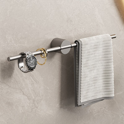Space-Saving Aluminium Towel Rail