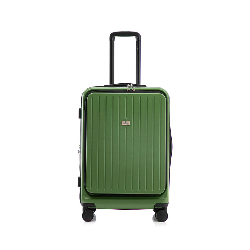 Luggage Suitcase Pro - Green (Set of 3)