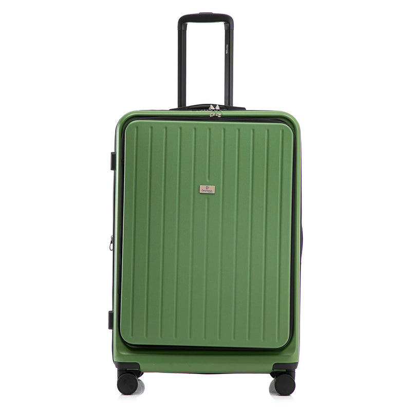 Luggage Suitcase Pro - Green (Set of 3)