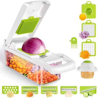 Vegetable Chopper (Set of 8 Blades)