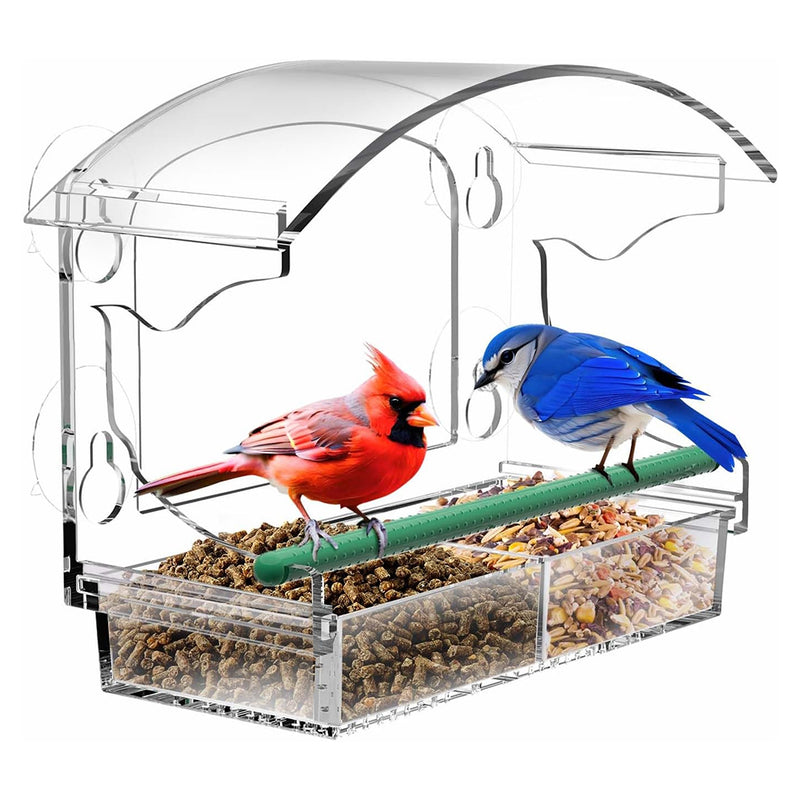 Clear Window Bird Feeder