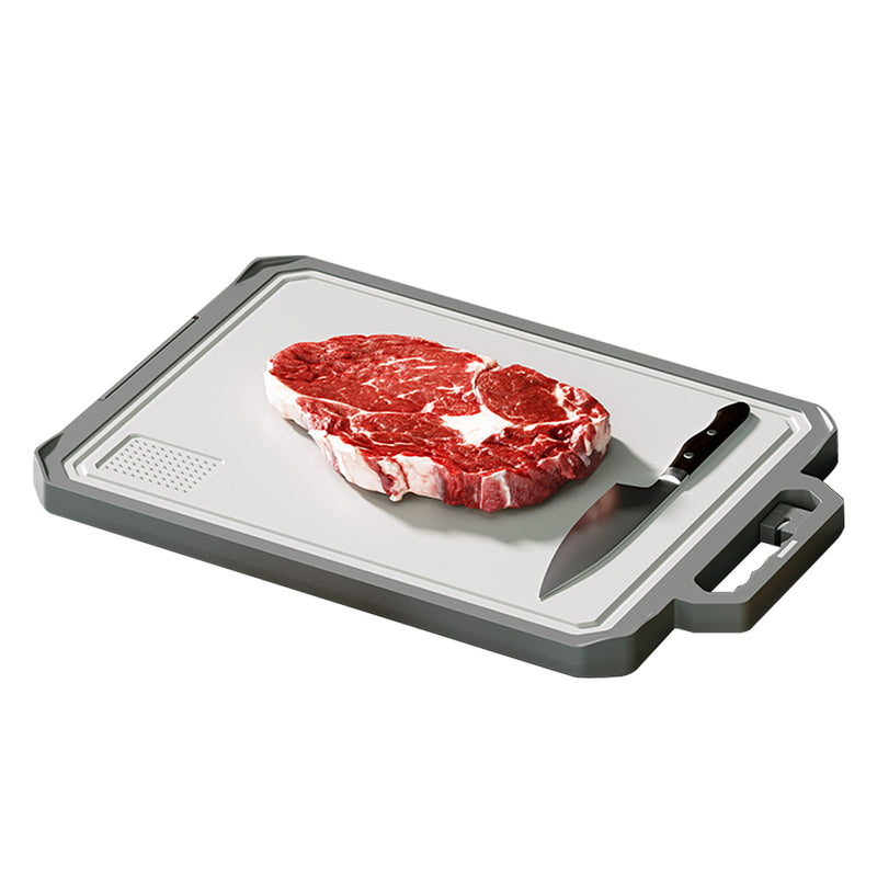 Reversible Cutting Board with Knife Sharpener