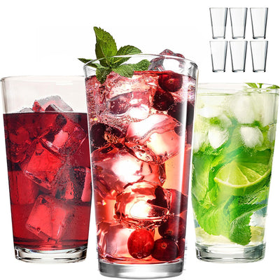 Multifunctional Glass Tumbler (Set of 6)