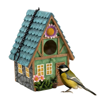 Outdoor Resin Birdhouse