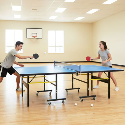 DynaSpace Outdoor Table Tennis Table – Foldable Weatherproof Design