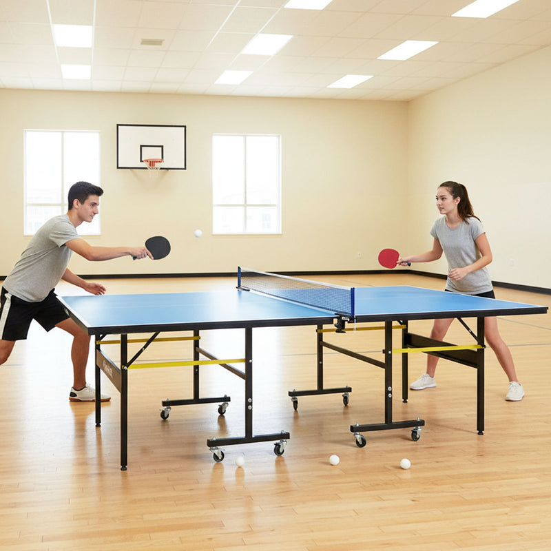 DynaSpace Outdoor Table Tennis Table – Foldable Weatherproof Design