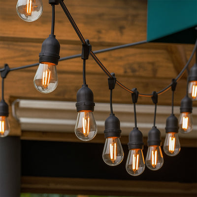 10M LED Outdoor String Lights with 10+3 Bulbs