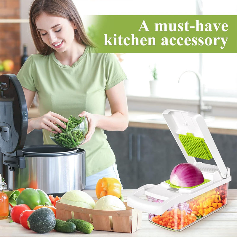 Vegetable Chopper (Set of 8 Blades)