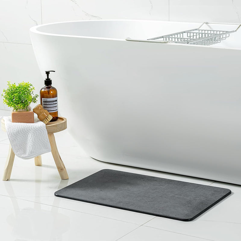 Quick-Dry Stone Bath Mat