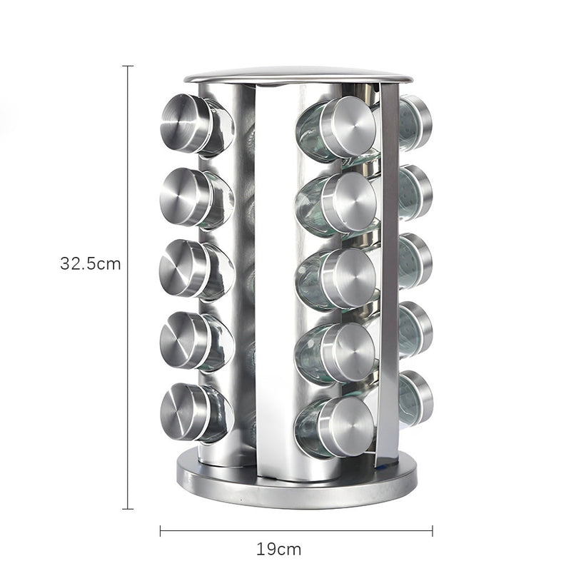 Stainless Steel Countertop Spice Rack