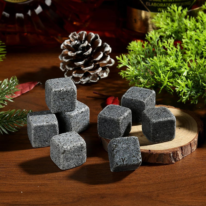 Whiskey Stones & Glasses Set