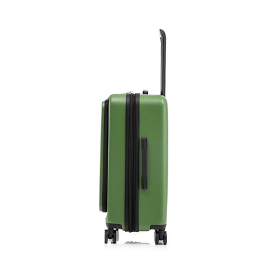 Luggage Suitcase Pro - Green (Set of 3)