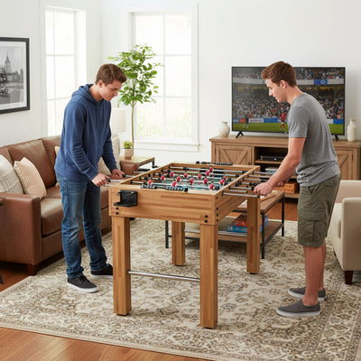 4ft Foosball Table – Wood Finish