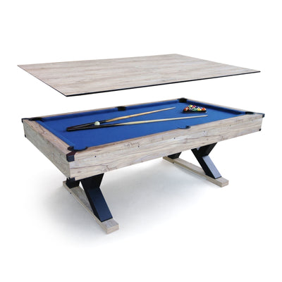7FT 3-in-1 Pool, Table Tennis & Dining Table