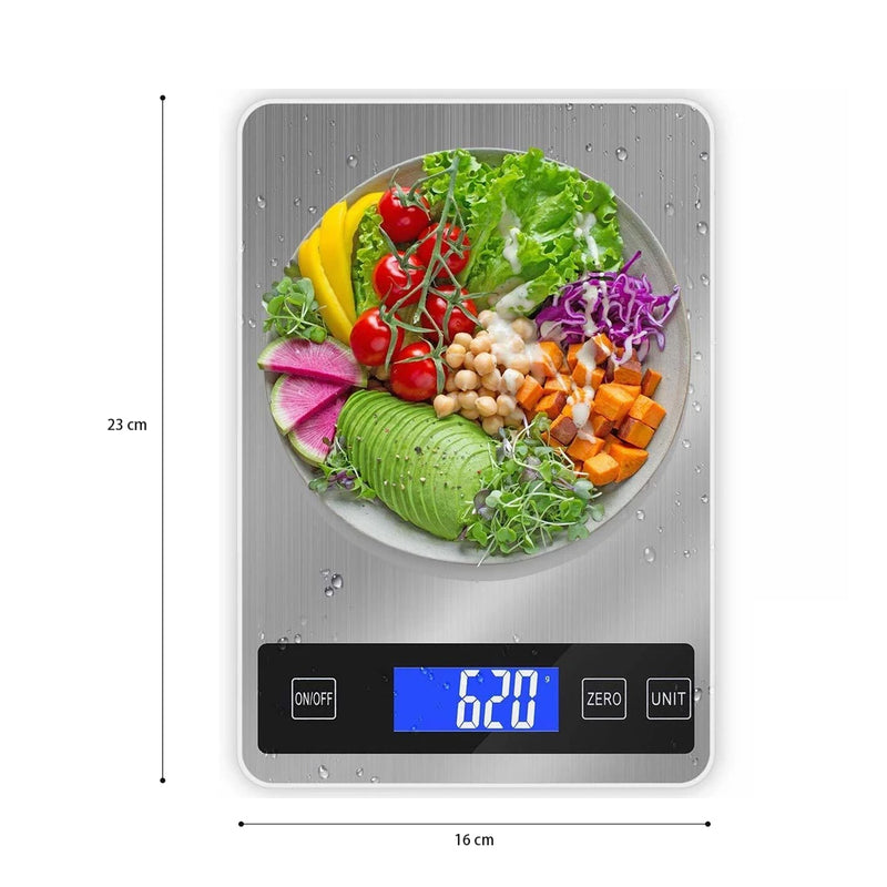 Digital Kitchen Scale with LCD Display