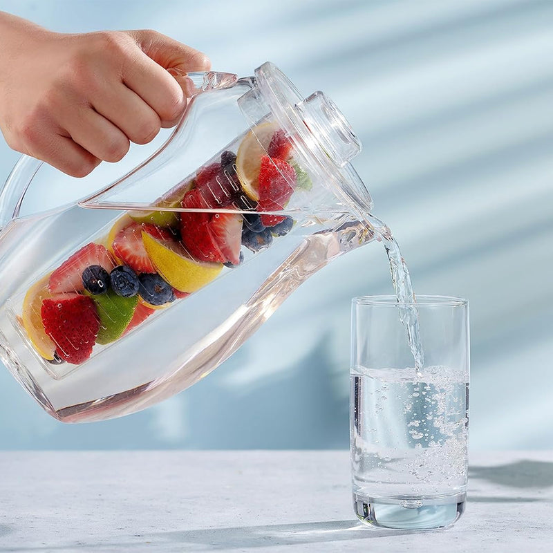Crystal-Clear Drinking Glasses (Set of 6)