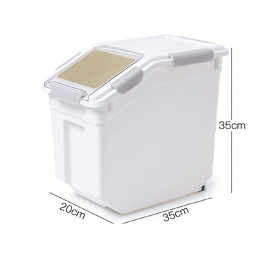 Grain Rice Storage Bin 18 Liters Food Container