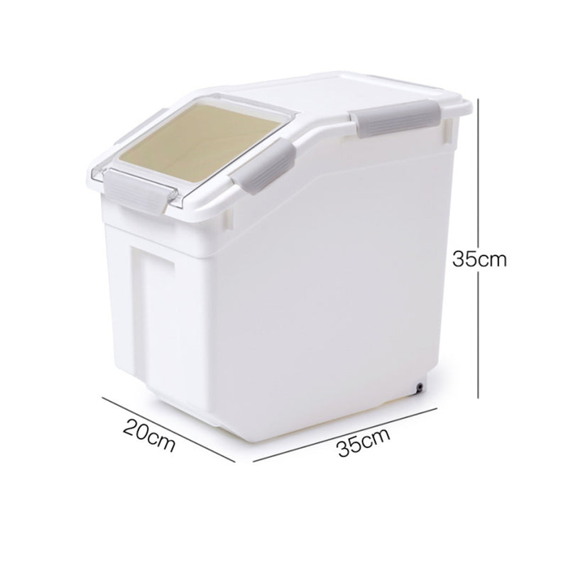 Grain Rice Storage Bin 18 Liters Food Container