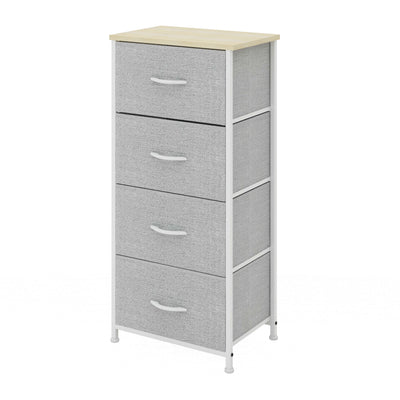 4 Drawer Storage Chest - White