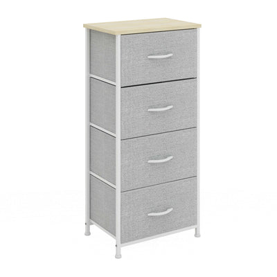 4 Drawer Storage Chest - White