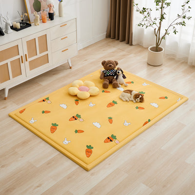 Tatami Rug Soft Touch Mat – Yellow Carrot (200cm x 300cm)