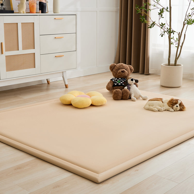 Tatami Rug Soft Touch Mat – Brown (200cm x 300cm)