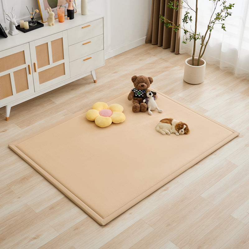 Tatami Rug Soft Touch Mat – Brown (200cm x 300cm)