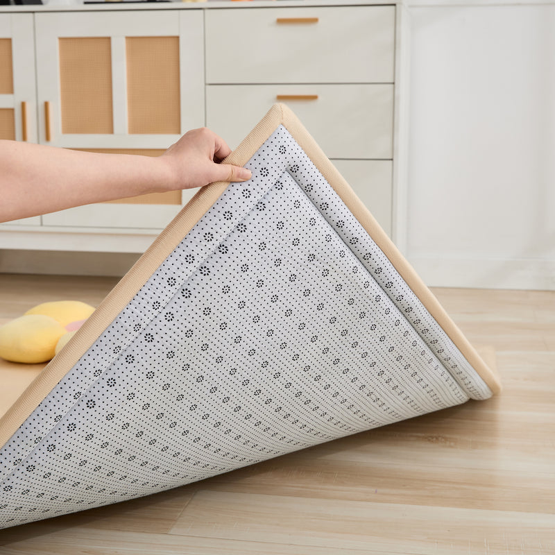 Tatami Rug Soft Touch Mat – Brown (200cm x 300cm)