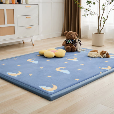 Tatami Rug Soft Touch Mat – Blue Moon (200cm x 300cm)