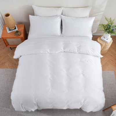 Bamboo Duvet Cover - White