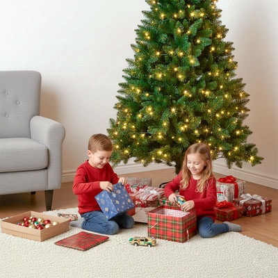 Classic Pre-Lit Christmas Tree - 180cm (6Ft)