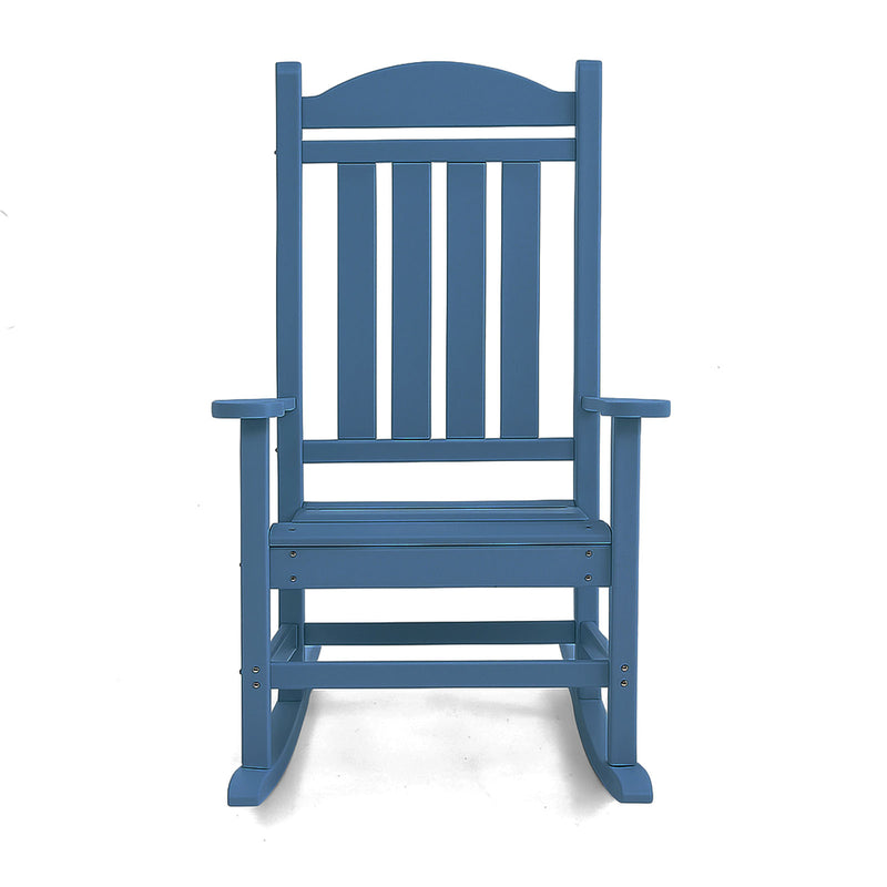 Adirondack Outdoor Rocking Chair - Blue