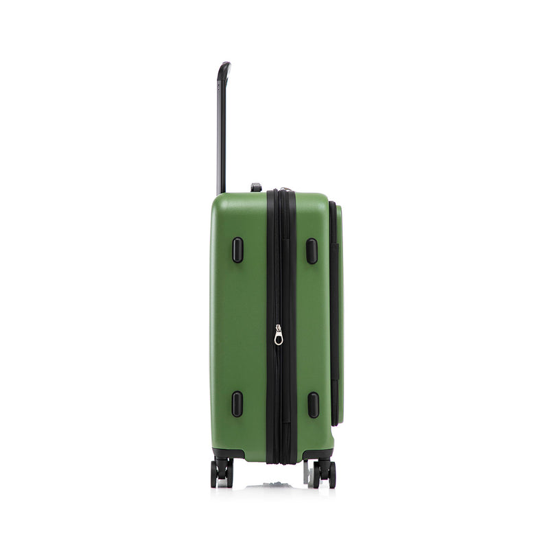 Luggage Suitcase Pro - Green (Set of 3)
