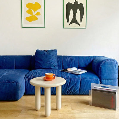 Alia Side Table - Milk White