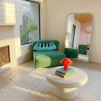 Alia Coffee Table - Milk White