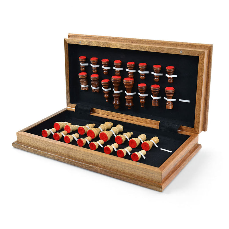 Deluxe Wooden Chess Box – Large King & Storage Tray