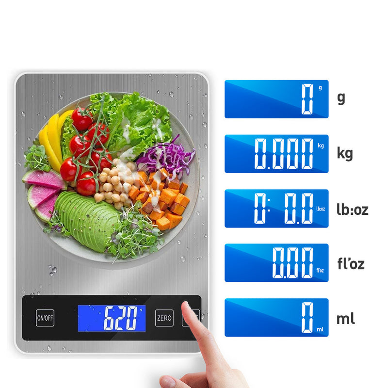 Digital Kitchen Scale with LCD Display
