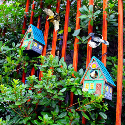 Outdoor Resin Birdhouse