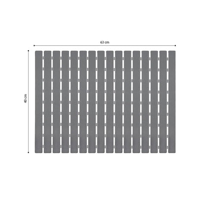 Non-Slip Bath Mat with Drain Holes
