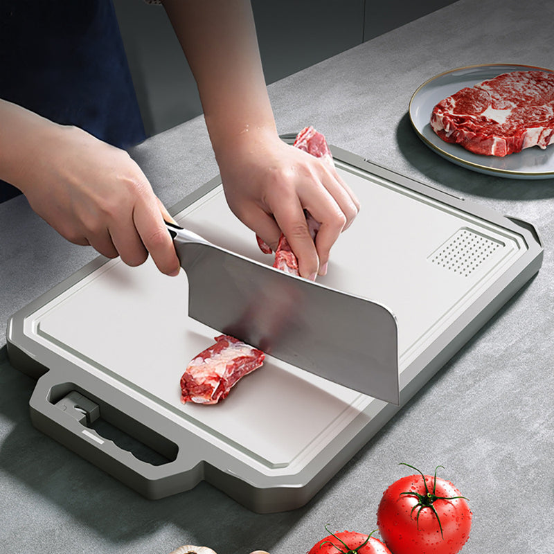 Reversible Cutting Board with Knife Sharpener