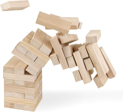 Giant Wooden Tumble Tower – Classic 54 Block Set