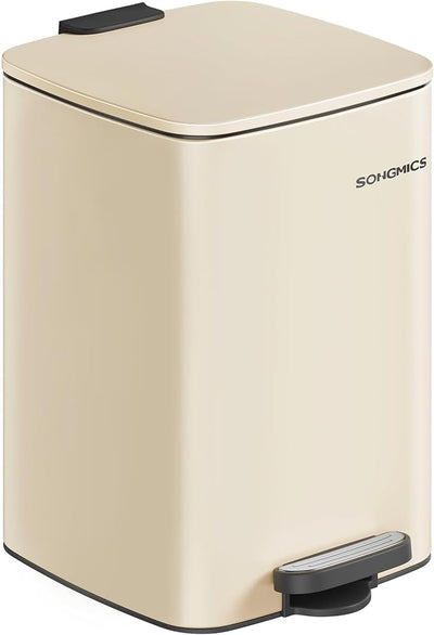 Kitchen Rubbish Bin 20L - Beige